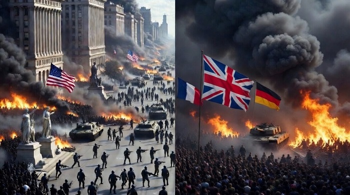 Trump sieht Bürgerkrieg voraus