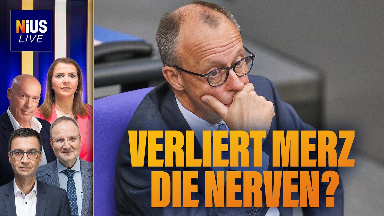 NiUS-LIVE: Merz vergleicht AfD mit NSDAP – verliert er jetzt die Nerven?